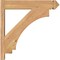 Ekena Millwork Imperial Smooth Arts and Crafts Outlooker, Western Red Cedar, 5 1/2"W x 24"D x 24"H OUT06X24X24IMP03SWR - alternate 3